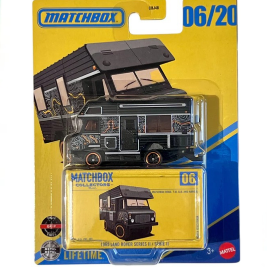 Matchbox Collectors 1.64 1985 Land Rover Series II REF MBGBJ48-966E