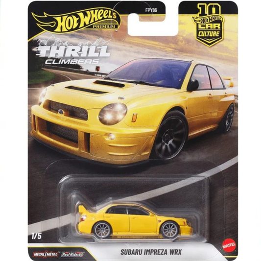 Hot Wheels Premium Thrill Climbers Subaru Impreza WRX hwmvJKF21