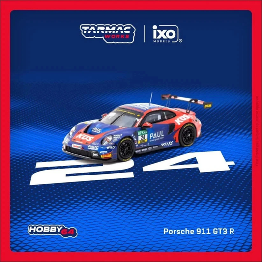 Tarmac Works 1.64 Porsche 911 GT3 R DTM 2023 Ayhancan Güven #24 Paul T64-084-23 DTM 24