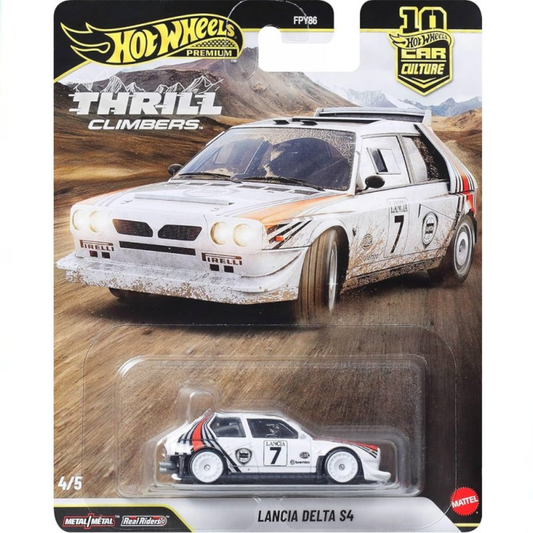 Hot Wheels Premium Thrill Climbers Lancia Delta S4 #7 hwmvJKF01