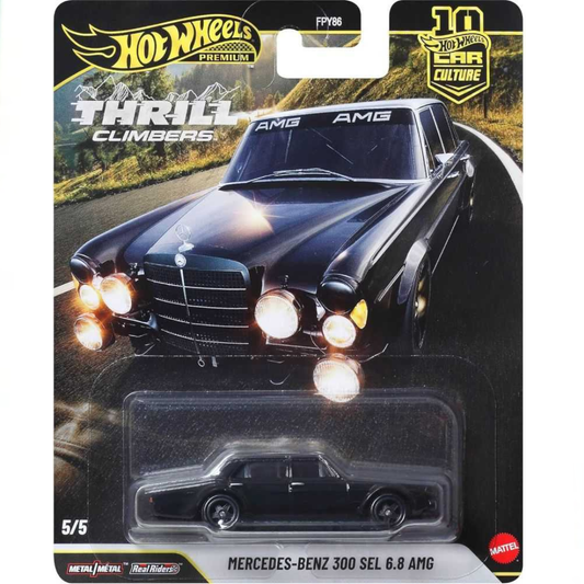 Hot Wheels Premium Thrill Climbers Mercedes-Benz 300 SEL 6.8 AMG