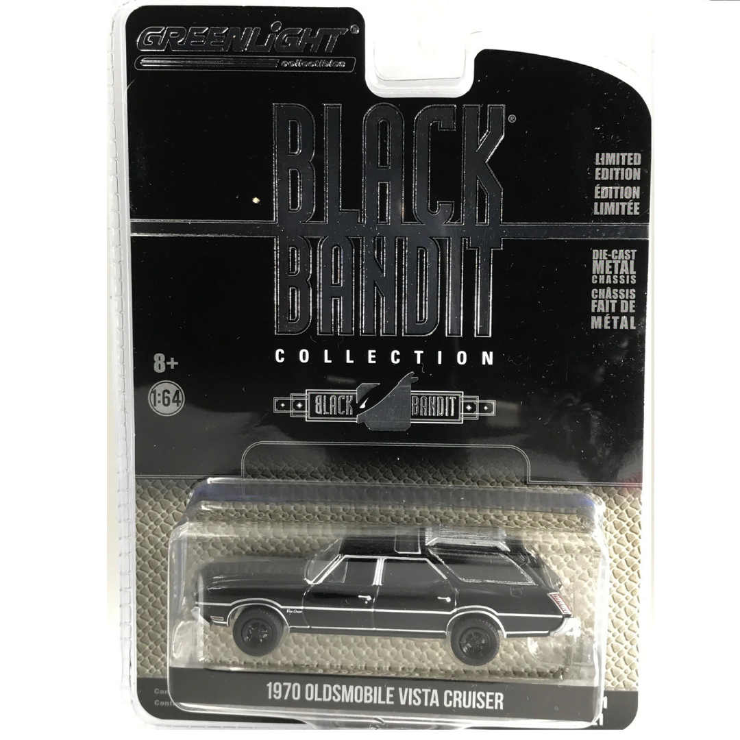 Oldsmobile Vista Cruiser Serie Black Bandit 21 (1970) Greenlight 1/64