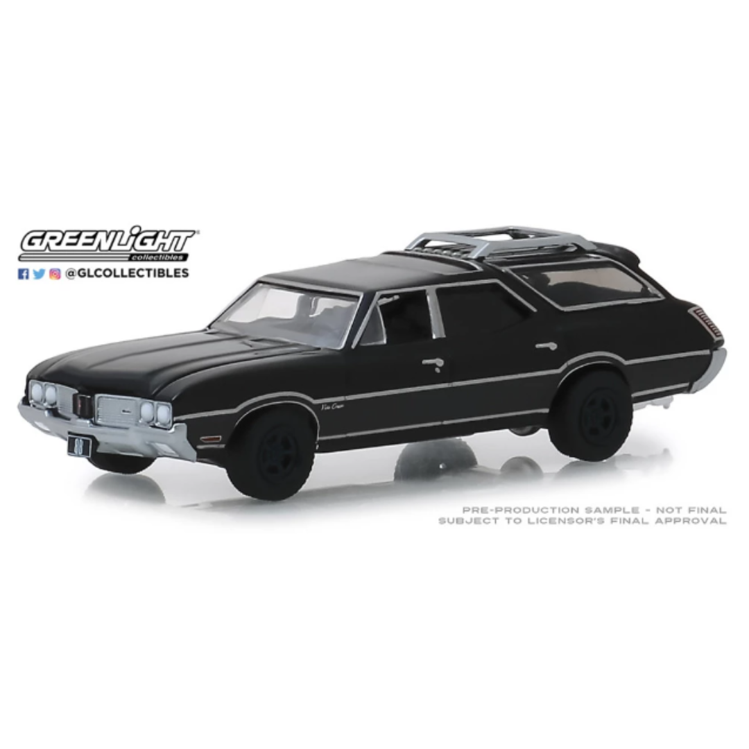 Oldsmobile Vista Cruiser Serie Black Bandit 21 (1970) Greenlight 1/64