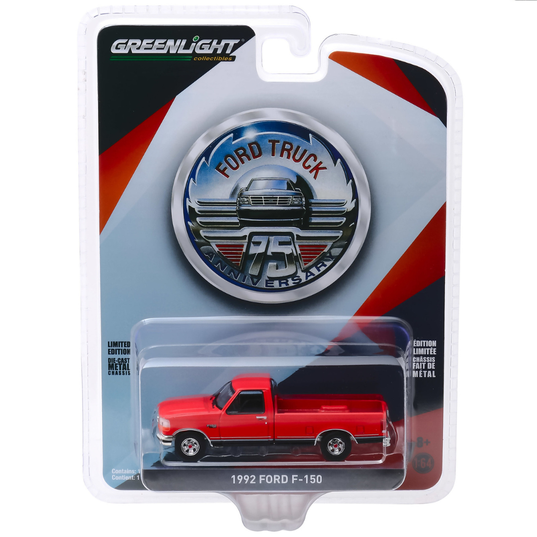 Camioneta Ford F-150 - 75th (1992) Greenlight 1/64