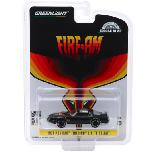 Pontiac Firebird "Fire Am" VSE (1977) Greenlight 1/64