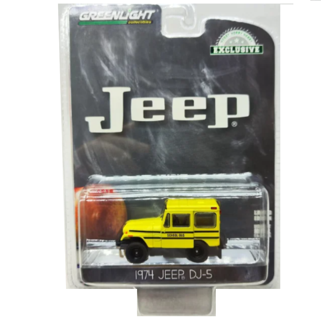 Jeep DJ-5 Autobús Escolar (1974) Greenlight 1/64