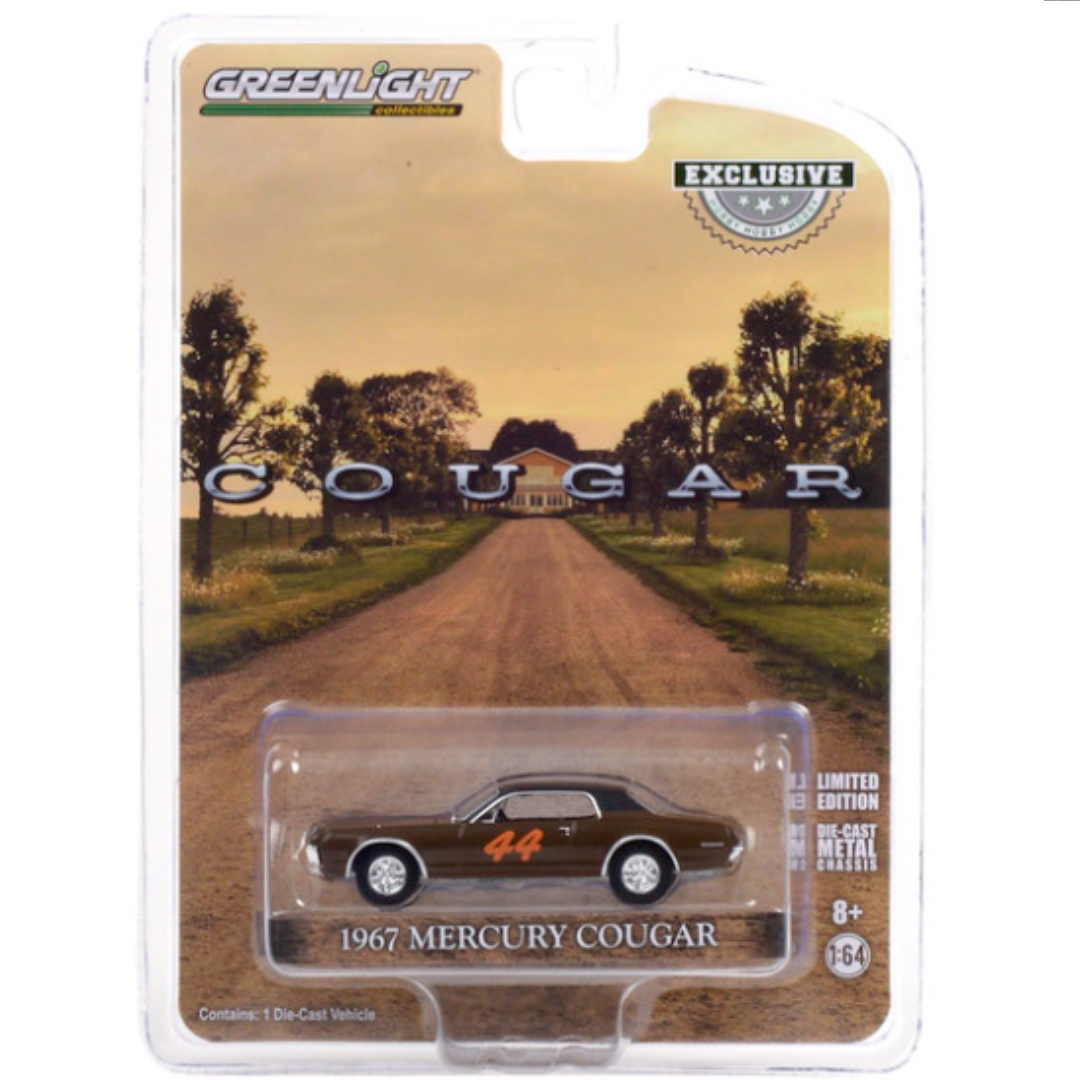 Mercury Cougar - Race Car #44 (1967) Greenlight 1/64