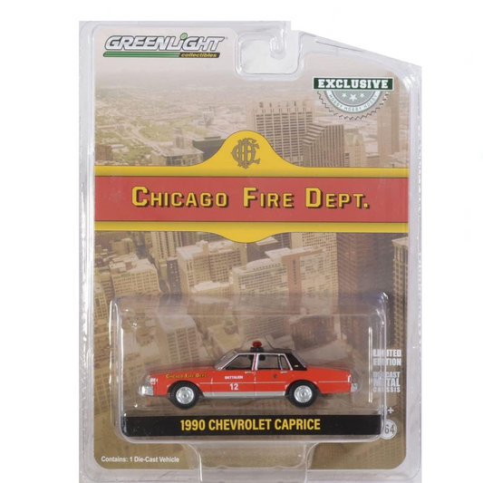 Chevrolet Caprice "Bomberos de Chicago" (1990) Greenlight 1/64