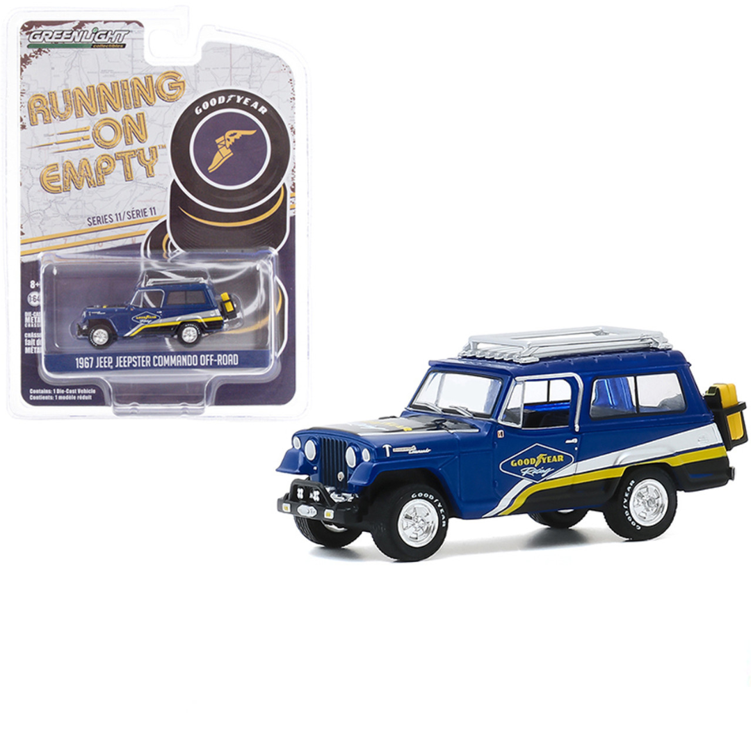 Jeep Jeepster Commando Off-Road Goodyear (1967) Greenlight 1/64