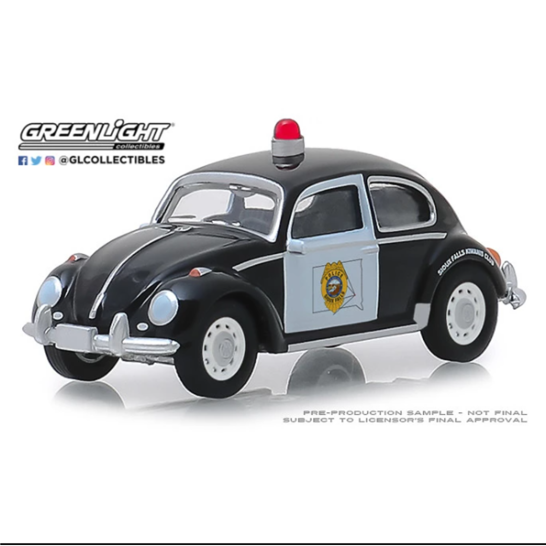 Volkswagen Beetle - Policía de Dakota Greenlight 1/64