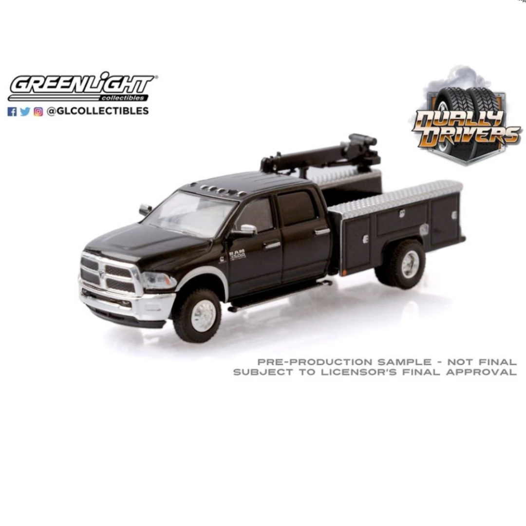 Ram 3500 Dually Crane Truck (2018) Greenlight 1/64