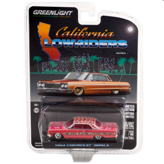 Chevrolet Impala Lowrider - 1964 Greenlight 63010A escala 1/64