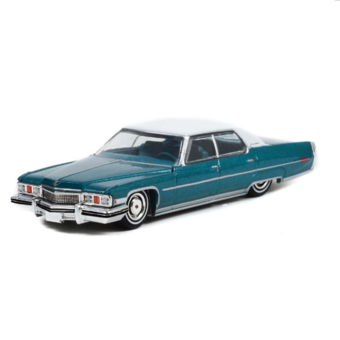 Cadillac Sedan deVille "Lowrider" (1973) Greenlight 63010F escala 1/64