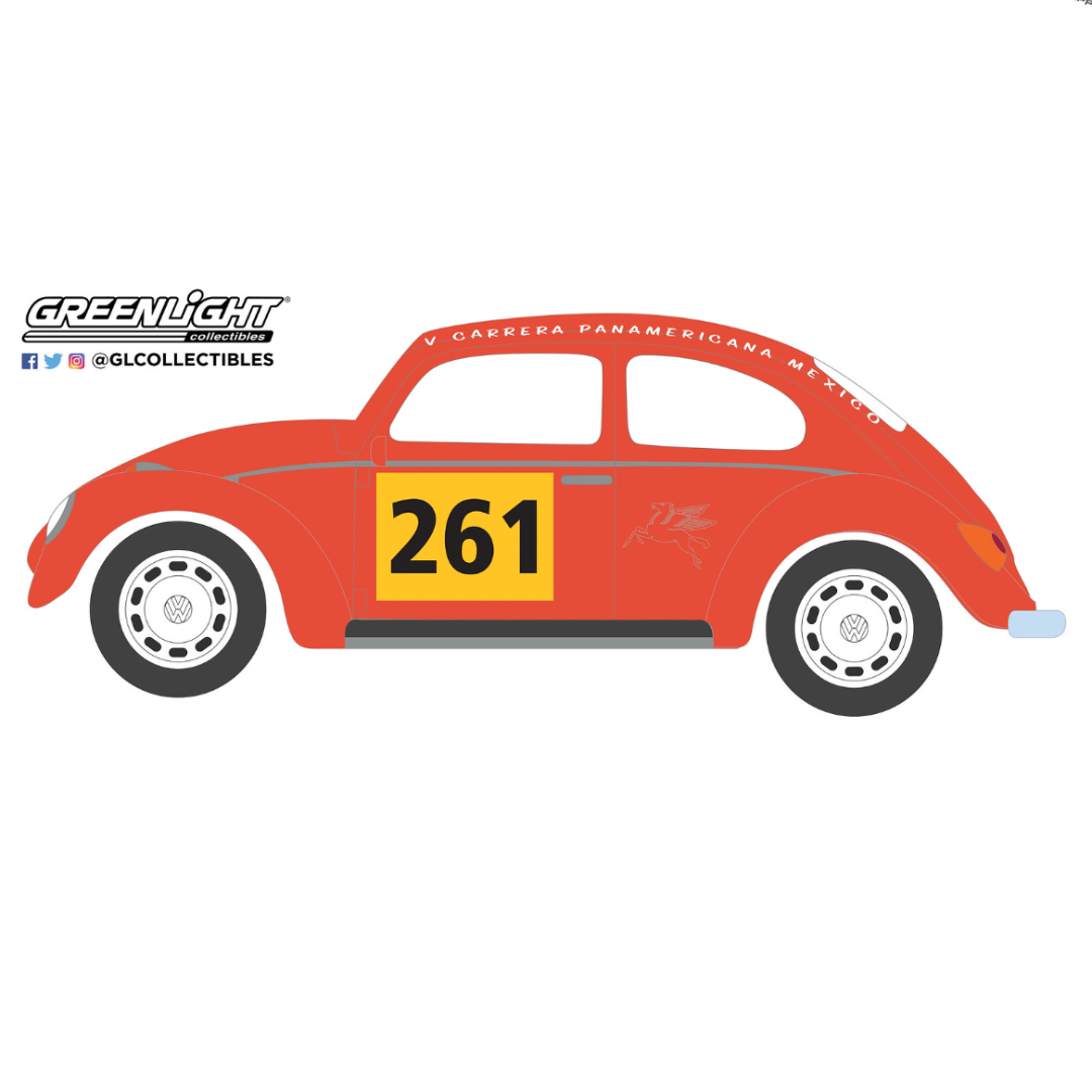 Volkswagen Beetle nº 261 (1954) Greenlight 1/64