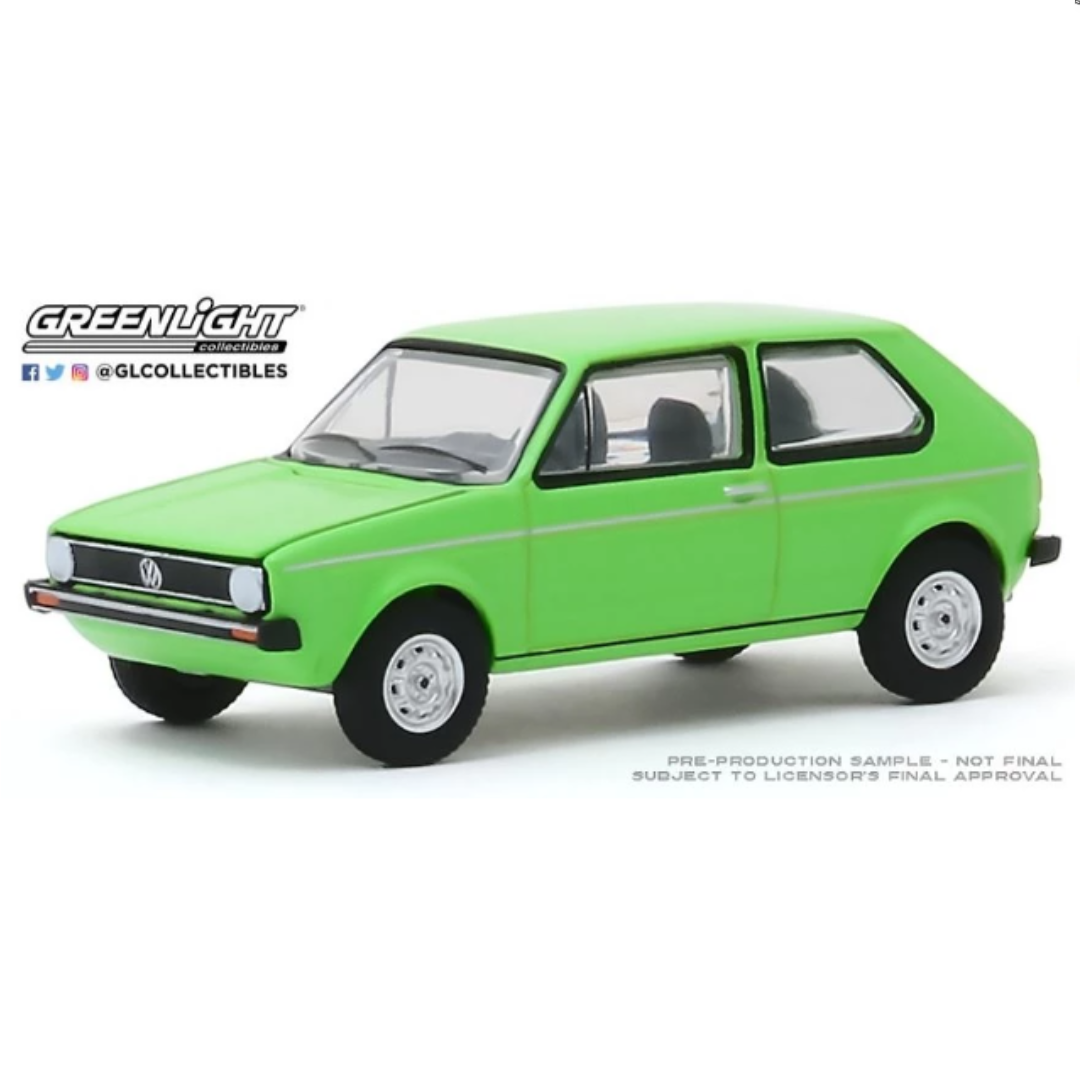 Volkswagen Rabbit - Rallye Green Vee Dub Series 10 Greenlight 1/64