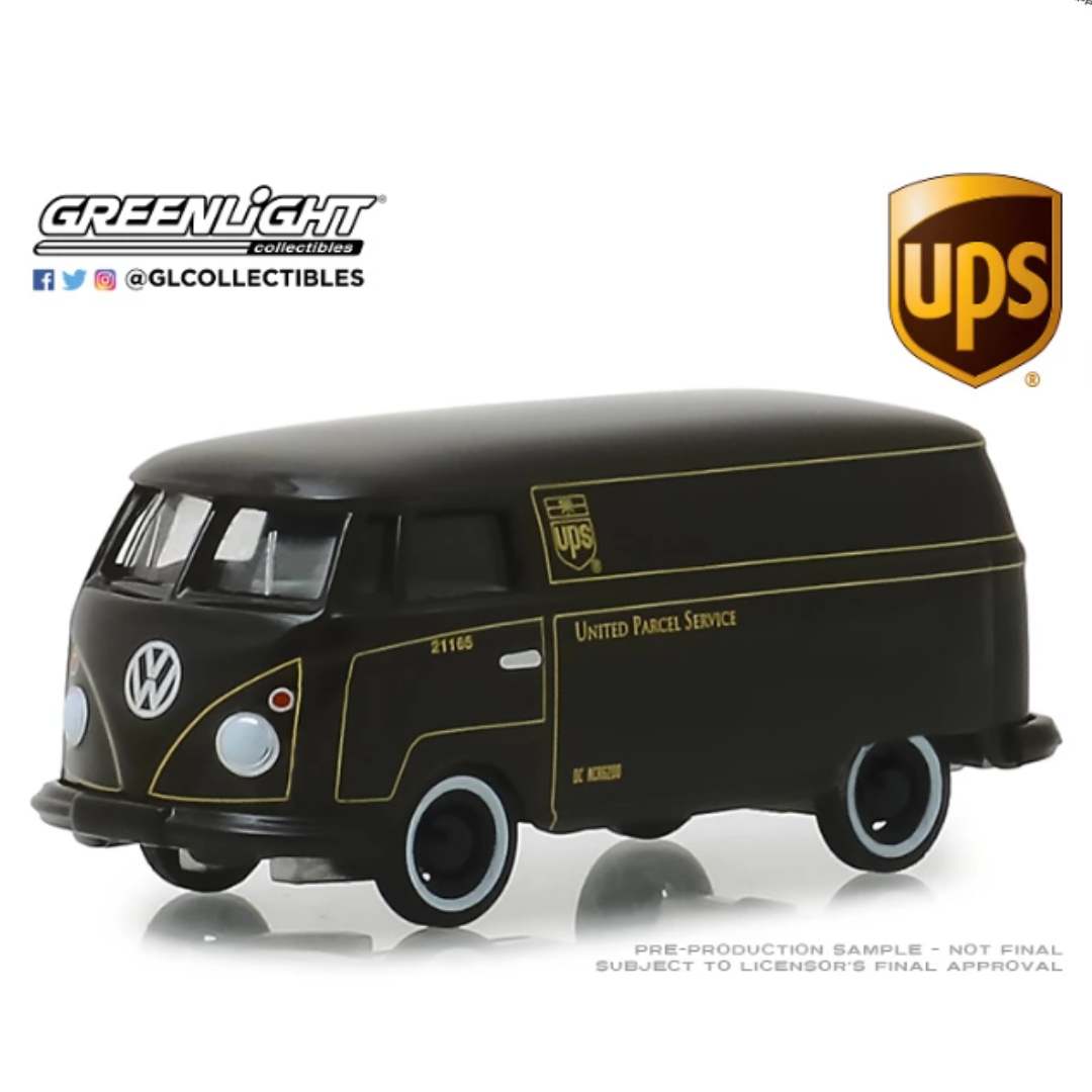 Volkswagen T1 Furgoneta "UPS" (1960) Greenlight 1/64