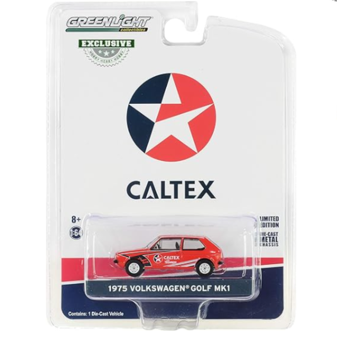 Volkswagen Golf Mk1 - "Caltex with Techron" (1975) Greenlight 1/64