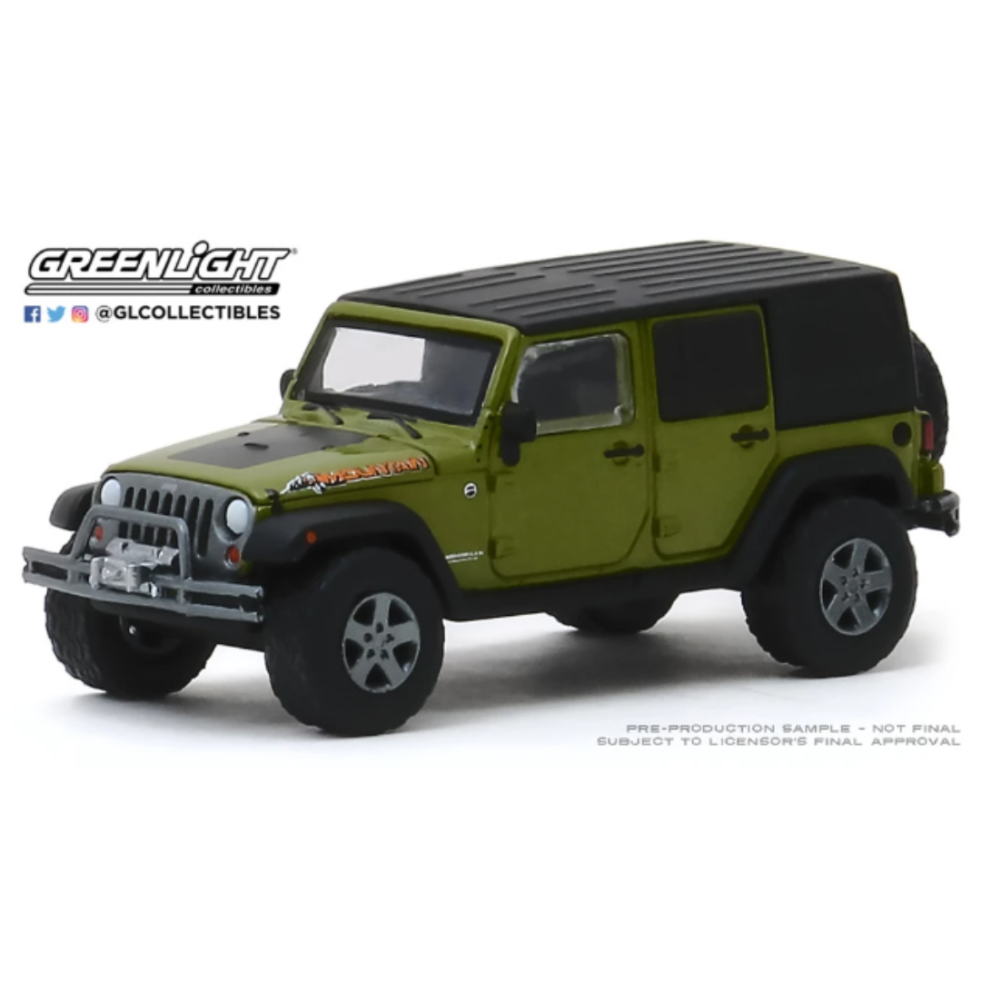 Jeep Wrangler Unlimited "Rescate" (1992) Greenlight 1/64