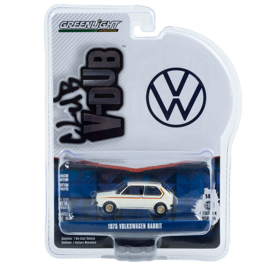 Volkswagen VW Golf (1975) Custom Stripes "Vee Dub Series 14" Greenlight 1/64