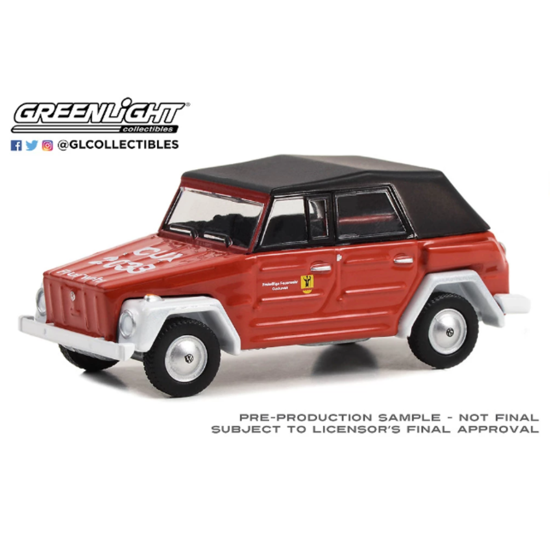 Volkswagen Thing (Type 181) "Vee-Dub Series 17" 1969 Greenlight 36080-D escala 1/64