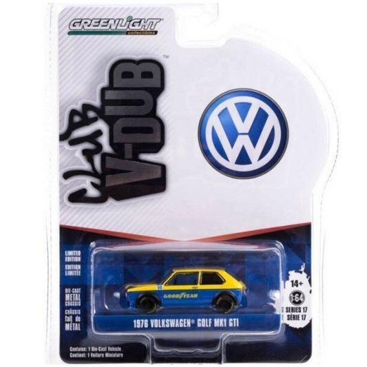 Volkswagen Golf Mk1 GTI Widebody (1976) GoodYear Greenlight 1/64