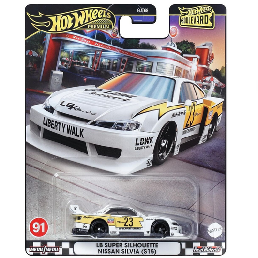 Hot Wheels Premium Nissan Silvia S15 LB Silhouette Boulevard #91