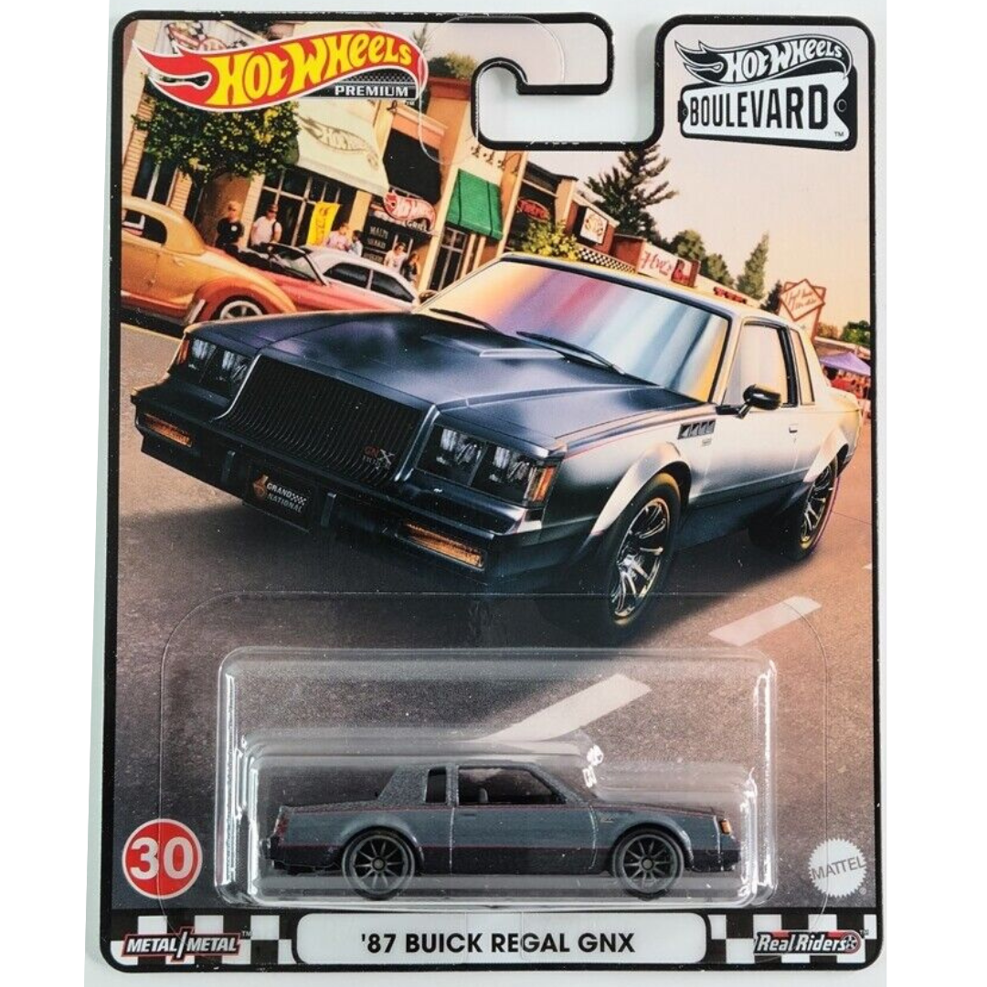 Hot Wheels Premium 87 Buick Regal GNX Boulevard #30