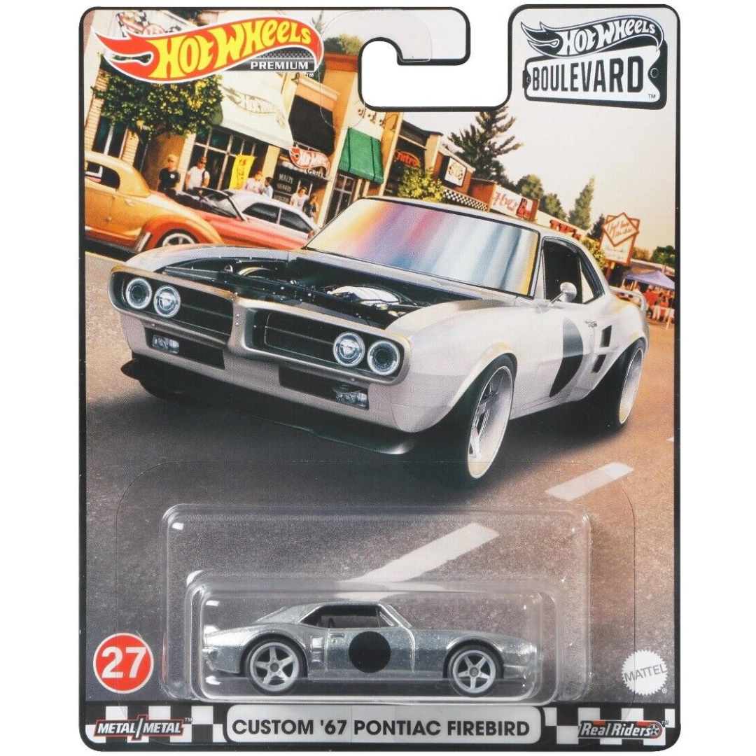 Hot Wheels Premium Custom 67 Pontiac Firebird Boulevard #27