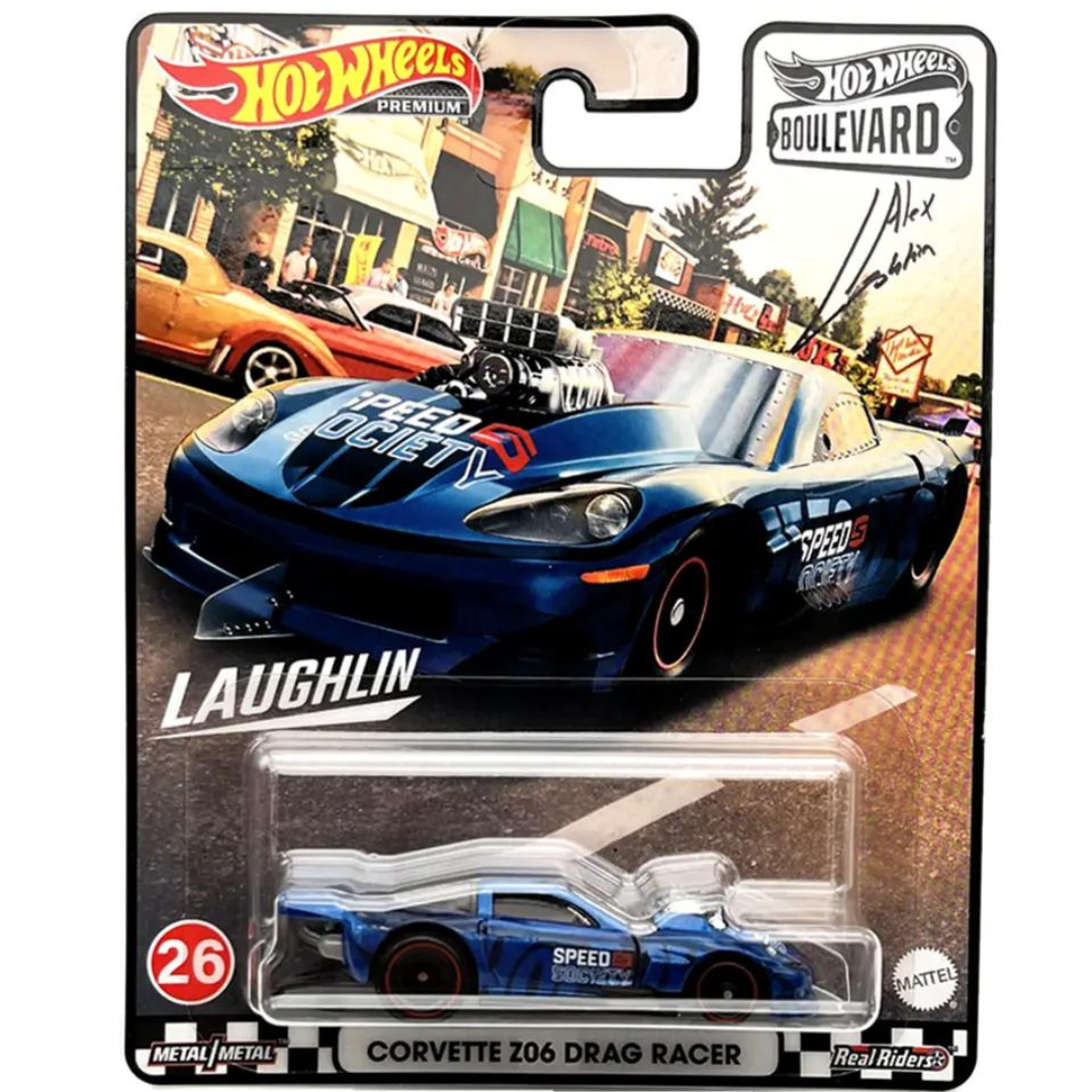 Hot Wheels Premium Corvette z06 Drag Racer Boulevard #26