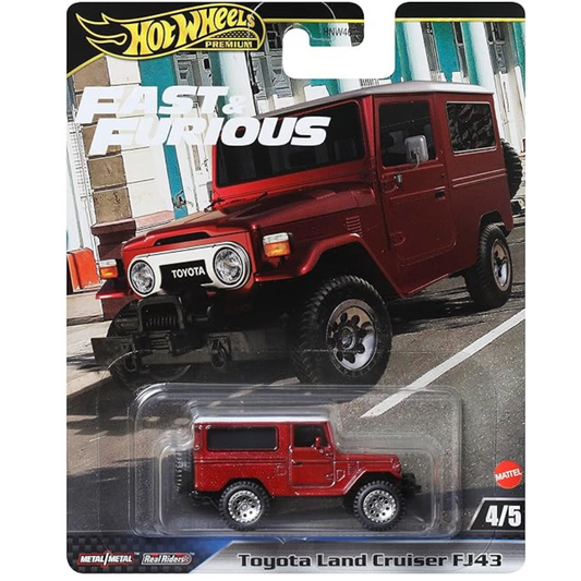 Hot Wheels Premium Toyota Land Cruiser Fast and Furious