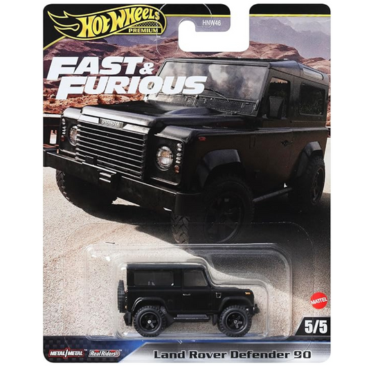 Hot Wheels Premium Land Rover Defender 90 Fast and Furious