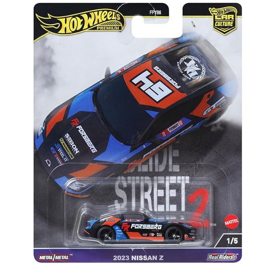 Hot Wheels Premium Nissan Z Slide Street