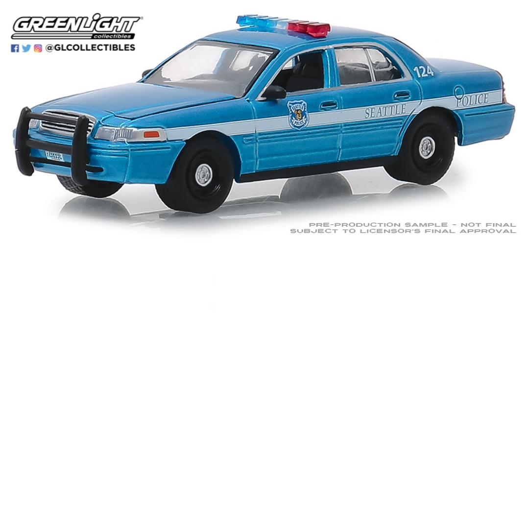 Ford Crown Victoria Interceptor - Policía de Seattle (Washington) (2010) Greenlight