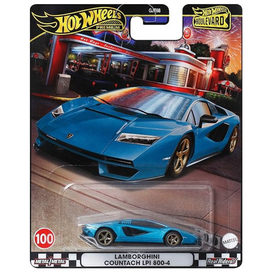 Hot wheels Premium Boulevard Lamborghini Countach LPI 800-4 # 100