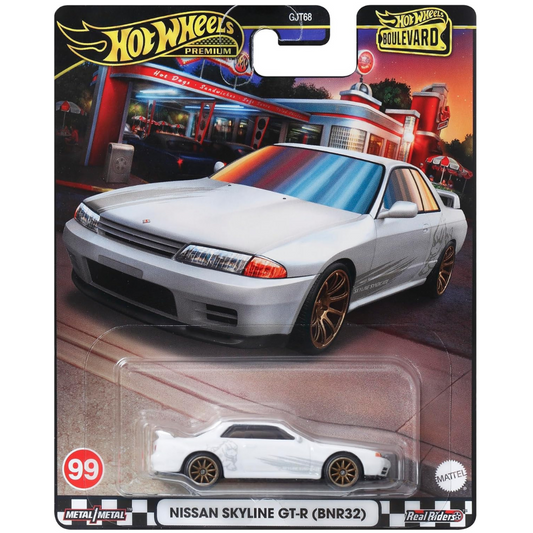 Hot wheels Premium Boulevard Nissan Skyline R32 GT-R (BNR32) # 99