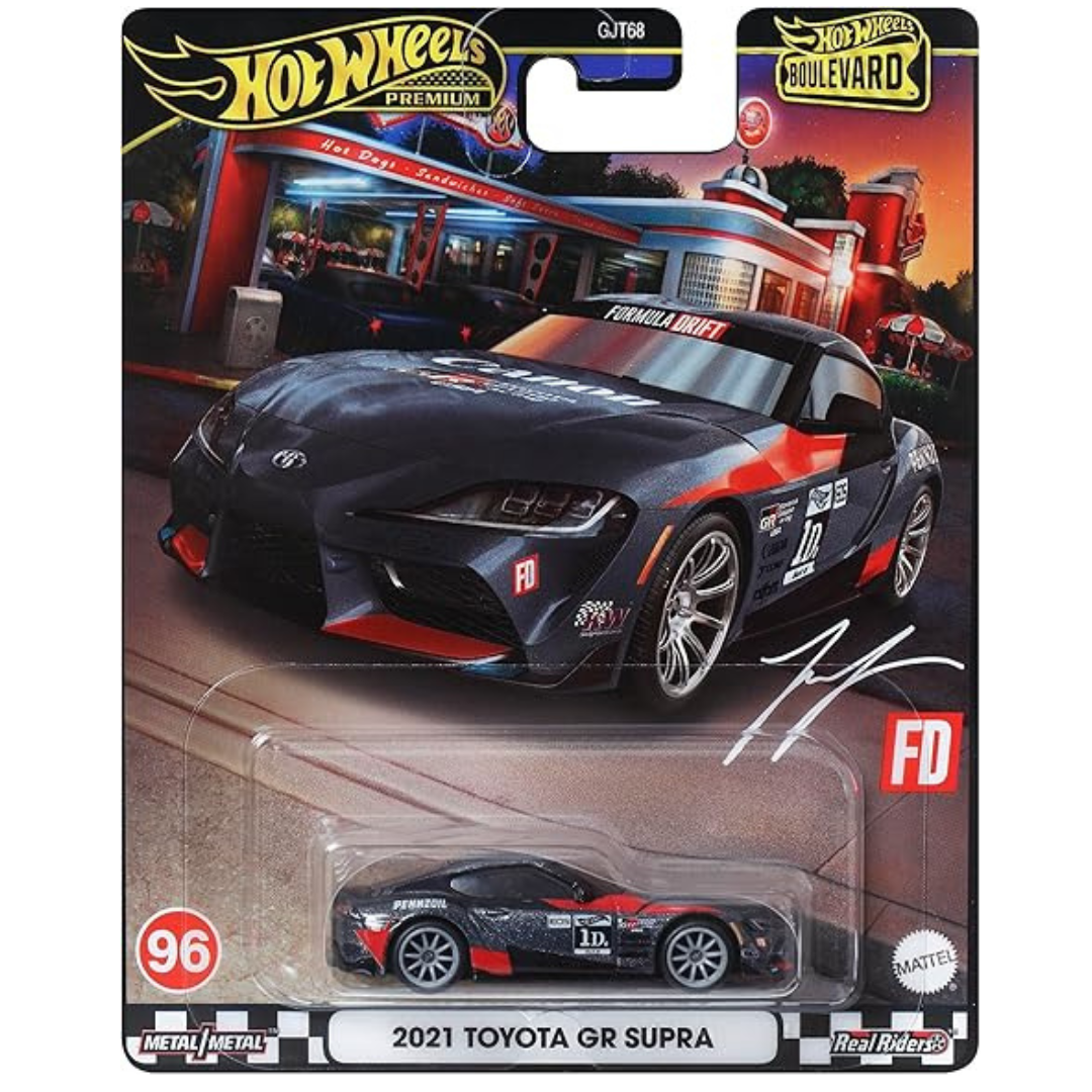 Hot wheels Premium Boulevard 2021 Toyota GR Supra # 96