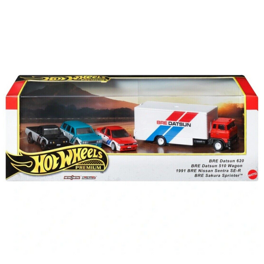 Hot wheels Premium Diorama BRE Datsun