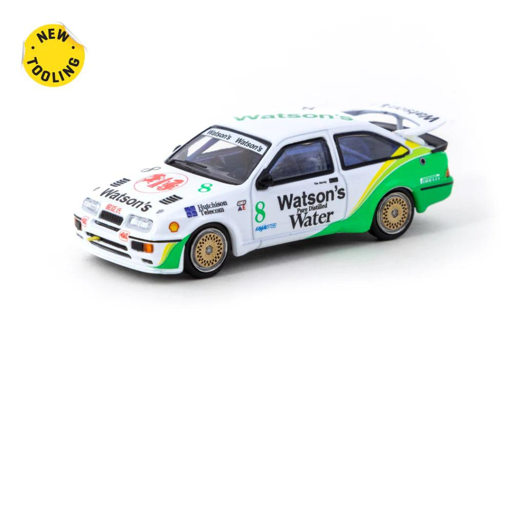 Tarmac Works 1/64 Ford Sierra RS500 Cosworth Macau Guia Race 1989 #8 Ganador - HOBBY64