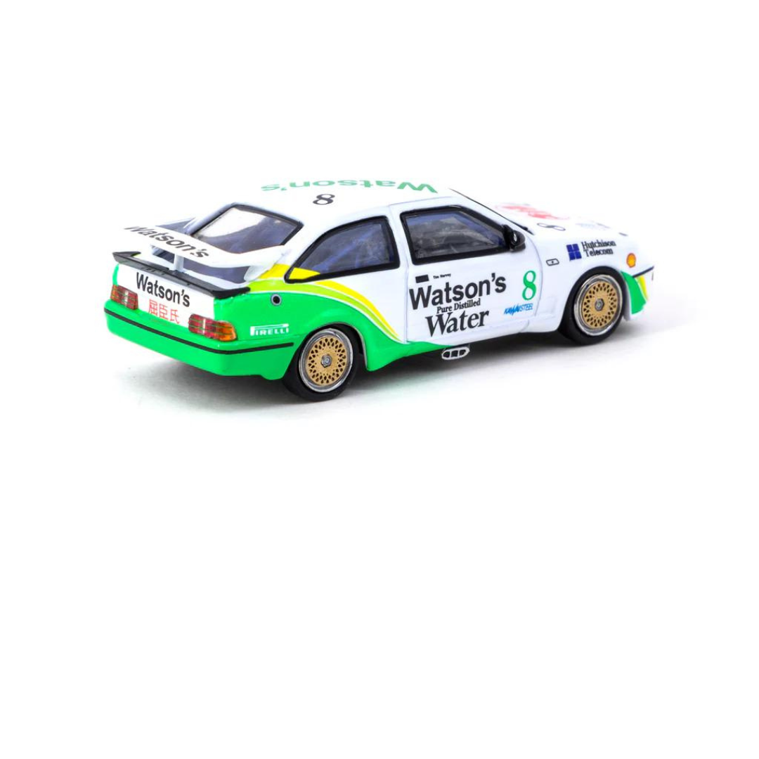 Tarmac Works 1/64 Ford Sierra RS500 Cosworth Macau Guia Race 1989 #8 Ganador - HOBBY64