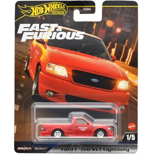 Hot Wheels Premium Ford F-150 SVT Lightning Fast And Furious