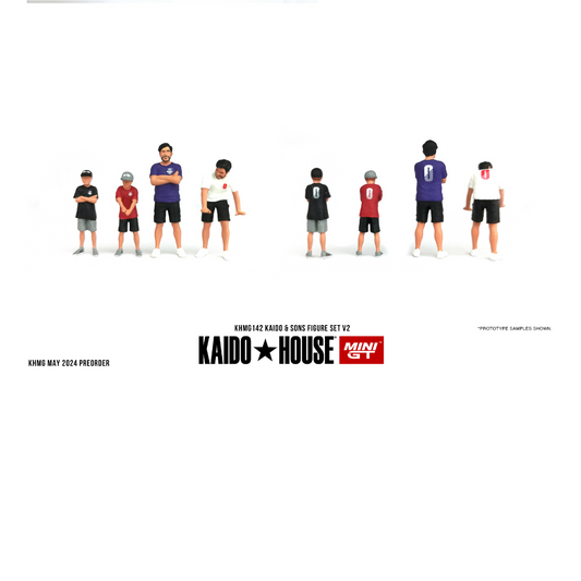 KAIDO HOUSE FIGURAS 1-64 FIGURINE KAIDO & SONS V2 2024 Mini GT