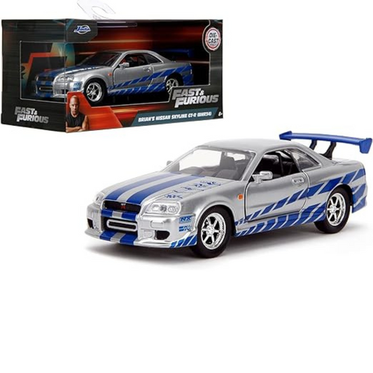 Jada 1/32 Nissan Skyline GTR R34 Fast and Furious 2002 Bryan
