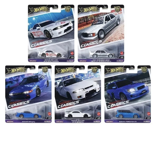 Hot Wheels Premium Modern Classics* Car Culture pack 5 Serie Completa FPY86-976E