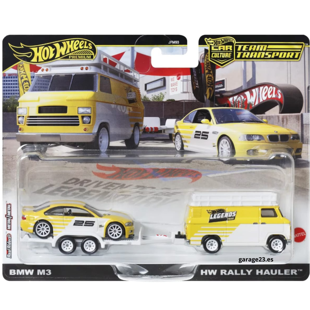 Hot wheels legends team transport bmw – Garage23