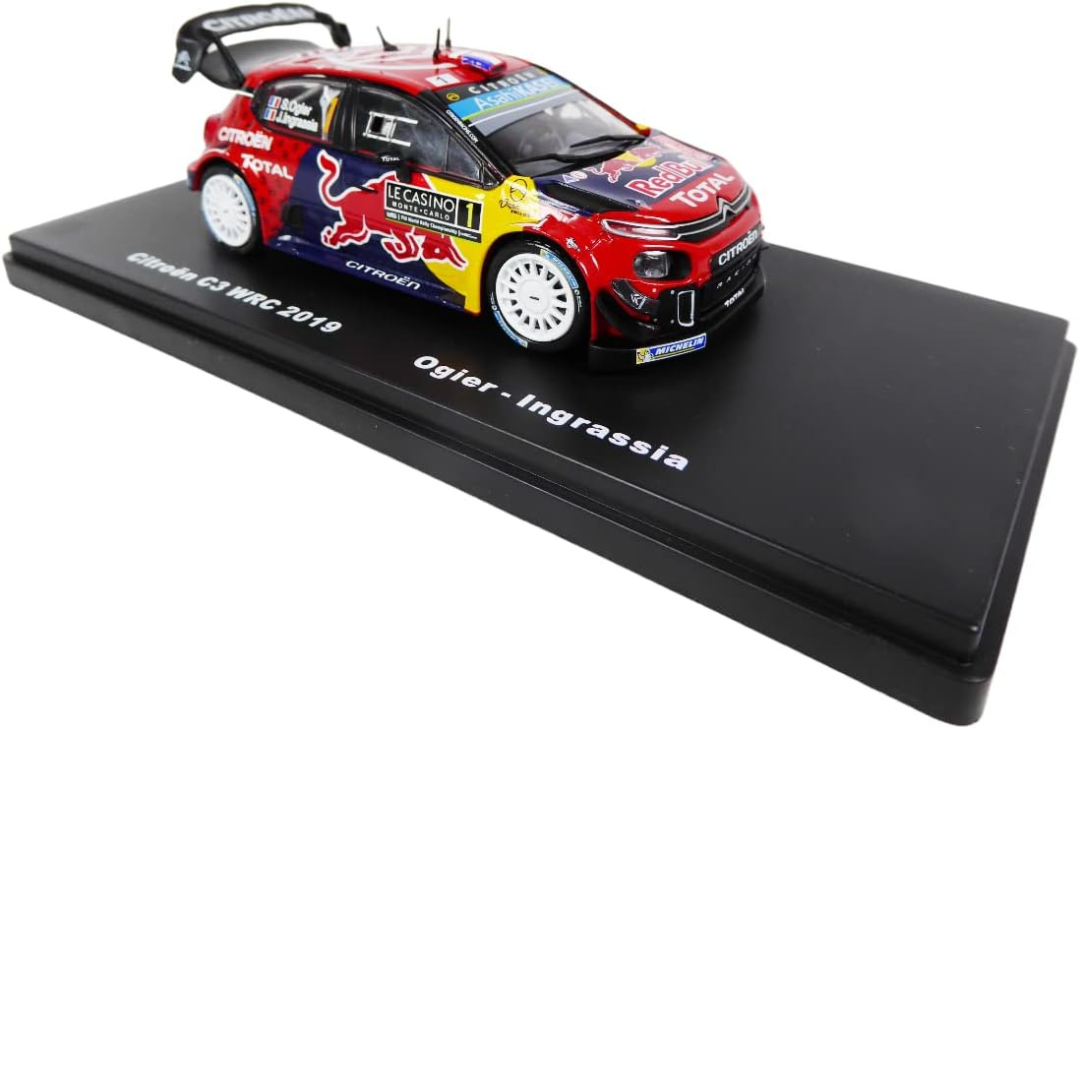 Magazine Models 1/43 2019 Citroen C3 RC #1 Aogier & Ingrassia Rally Monte Carlo Rally WRC