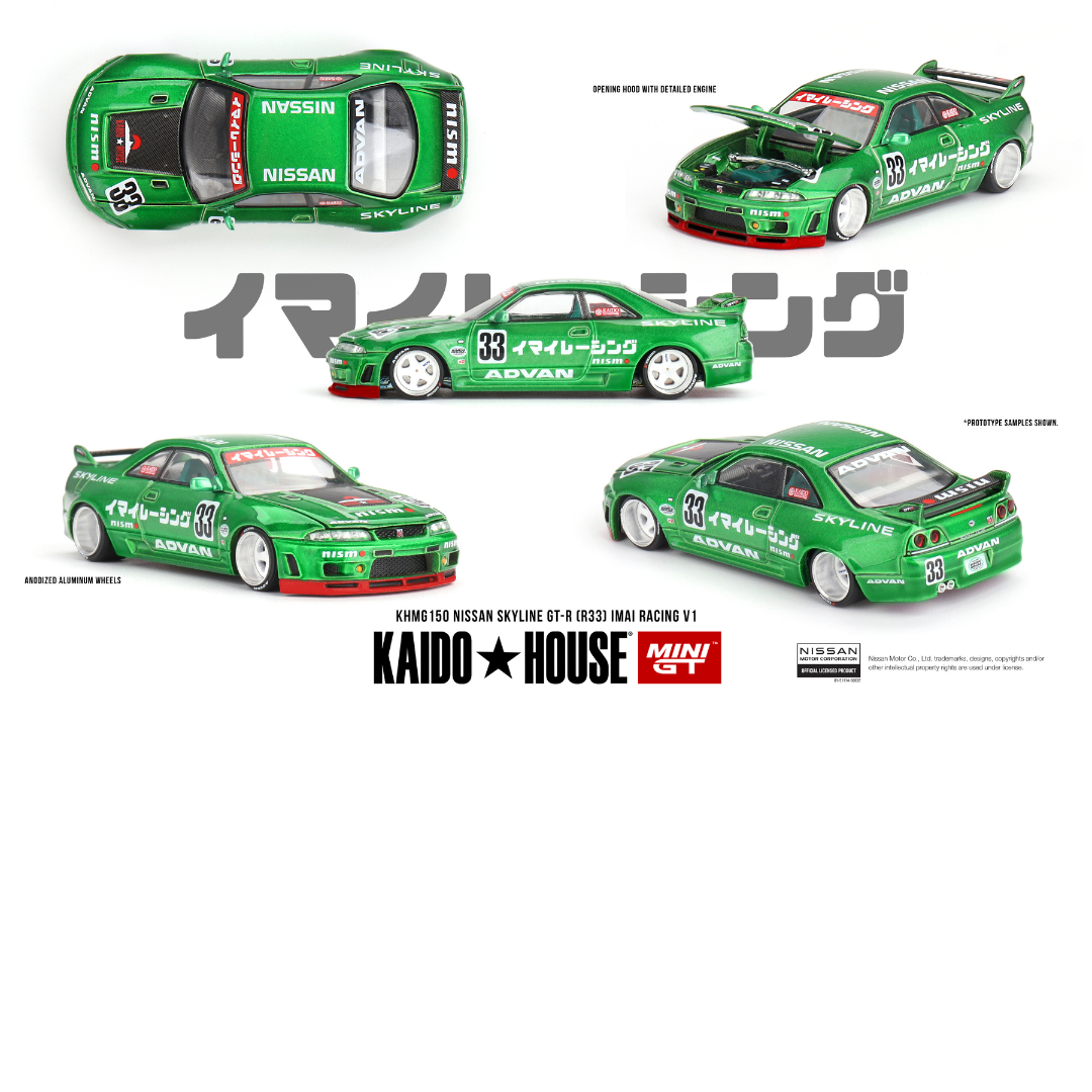 Kaido House Nissan Skyline GTR R33 Imai Racing V1 # 150