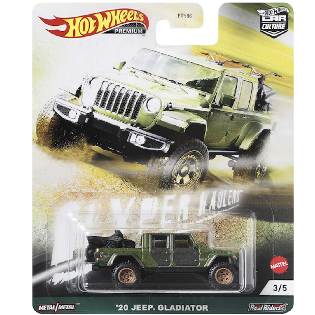 Hot Wheels Premium 1/64 2020 Jeep Gladiator Hyper Haulers