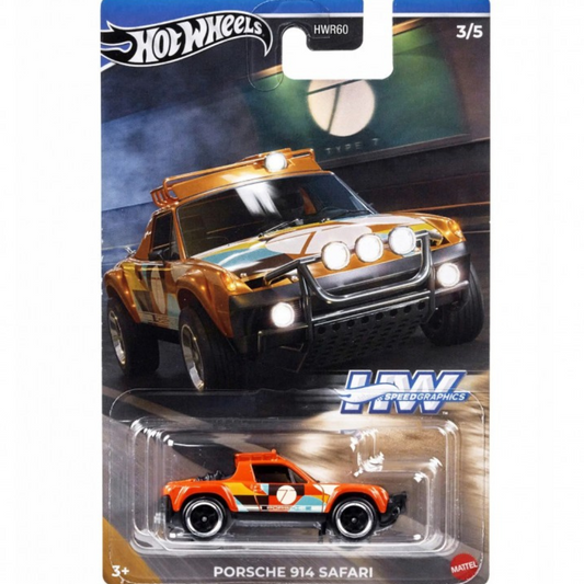 Hot Wheels Silver Series Speed Graphics Porsche 914 Safari