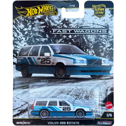 Hot Wheels Premium Fast Wagon Volvo 850 Estate