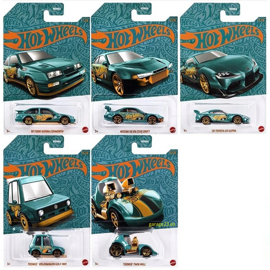 Hot Wheels Basicos Pearl & Chrome 2023  56º ANIVERSARIO REF HDH54-979F
